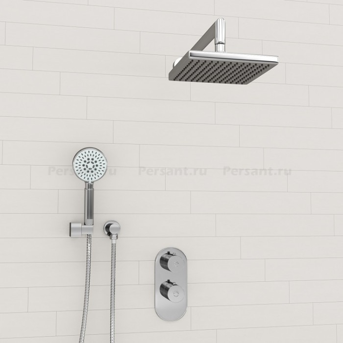 Душевой комплект WasserKRAFT Thermo A16028 с термостатом, хром