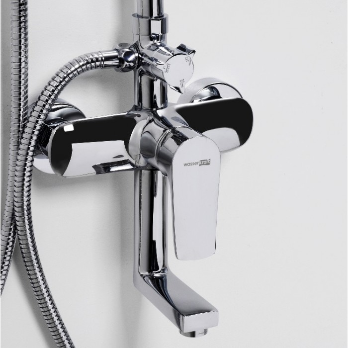 Душевая стойка WasserKRAFT A16601 хром