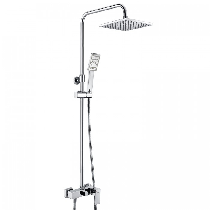 Душевая стойка WasserKRAFT A17702 хром