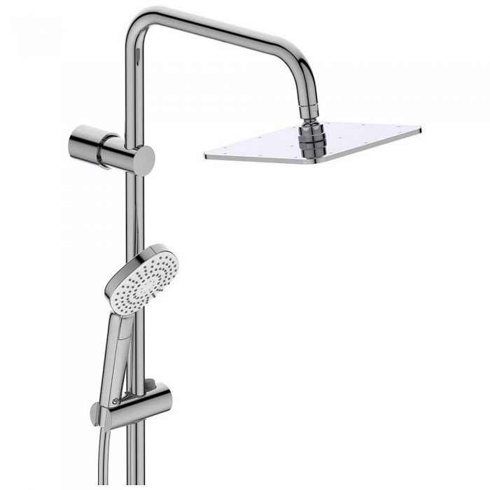 Душевая стойка Ideal Standard IDEALRAIN CUBE EVO A6985AA с термостатом, хром