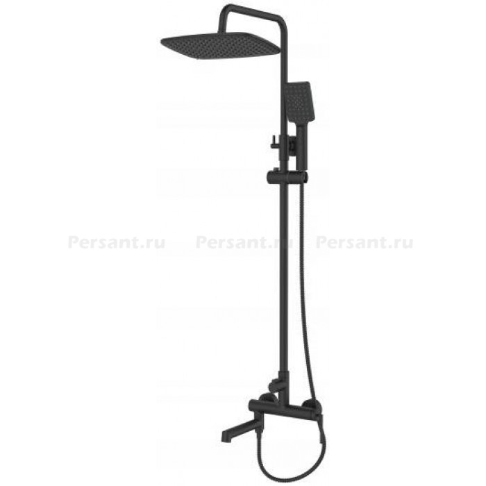 Душевая стойка BelBagno Acqua ACQUA-VSCM-NERO черная