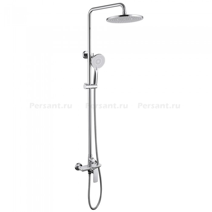 Душевая стойка ABBER Weiss Insel AF8020 без излива, хром