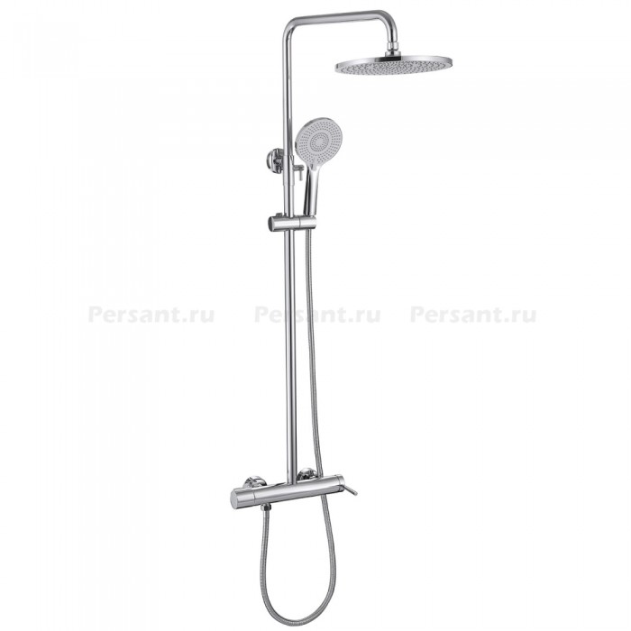 Душевая стойка Abber Emotion AF8816 без излива, хром