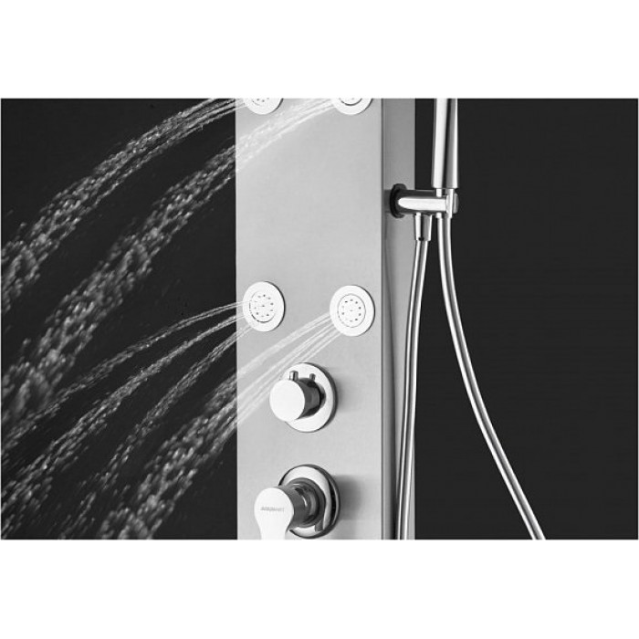 Душевая панель Aquanet Galaxy Shine AP40-01 хром глянцевый