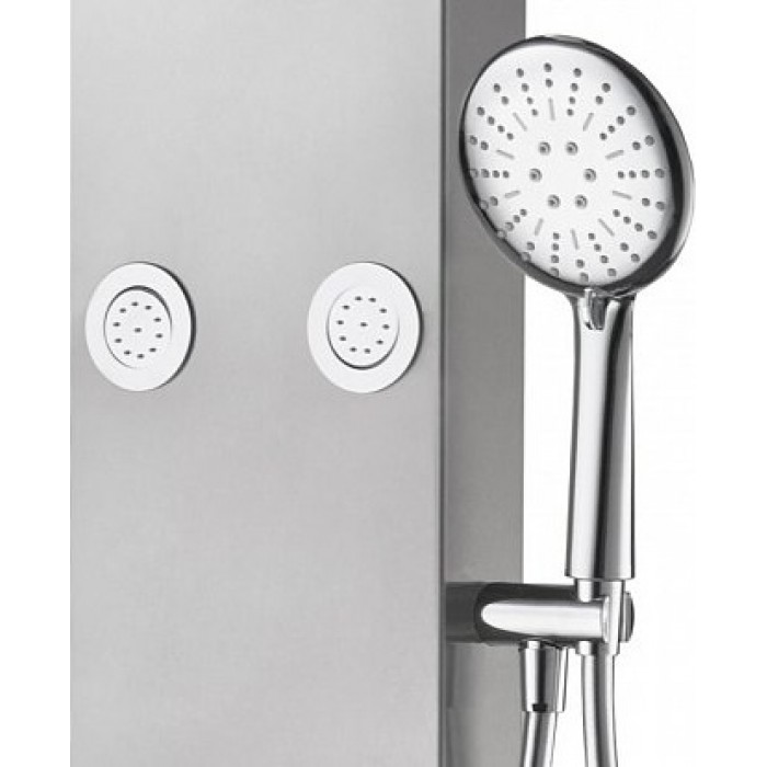 Душевая панель Aquanet Galaxy Matt AP40-02 хром матовый