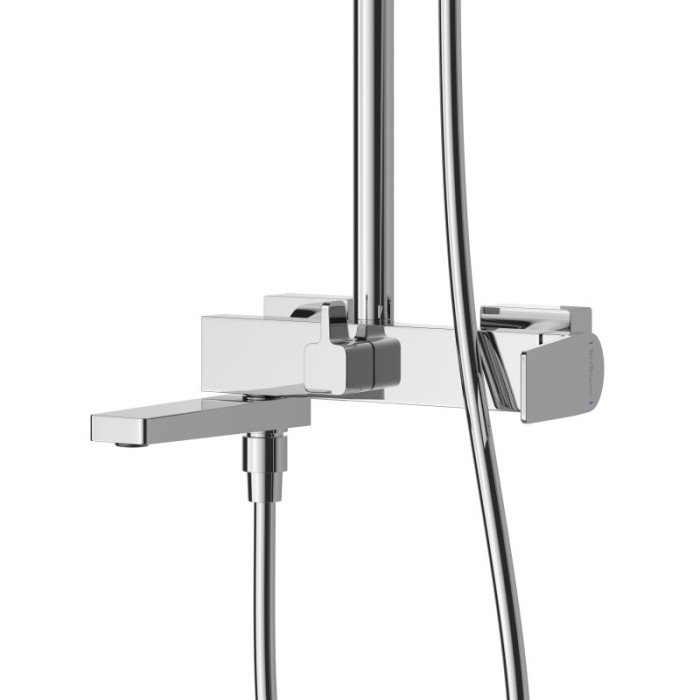 Душевая стойка BelBagno Ardente ARDENTE-VSCM-CRM хром