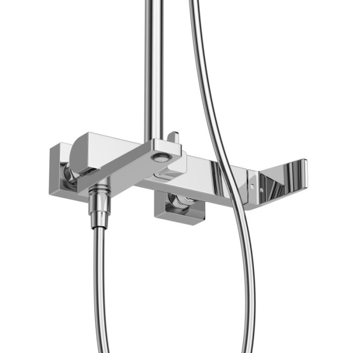 Душевая стойка BelBagno Ardente ARDENTE-VSCM-CRM хром