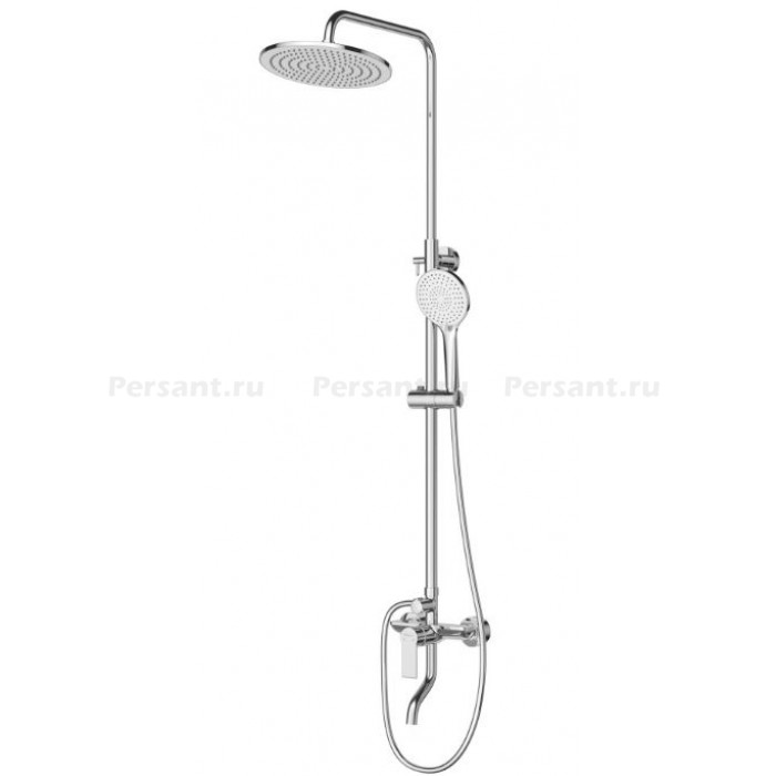 Душевая стойка BelBagno Aurora AURORA-VSCM-CRM хром