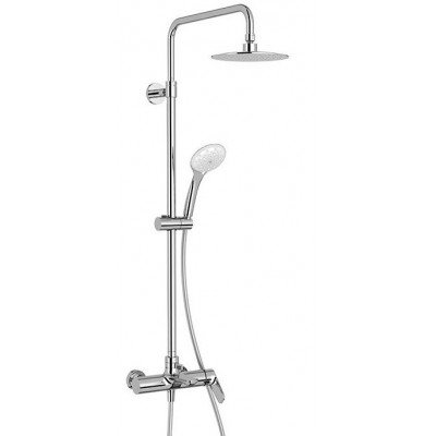 Душевая стойка Jacob Delafon Aleo E97825RU-4-CP хром