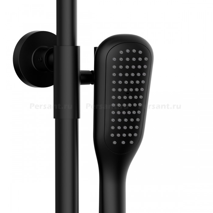 Душевая стойка Lemark Ursus LM7260BL черная матовая