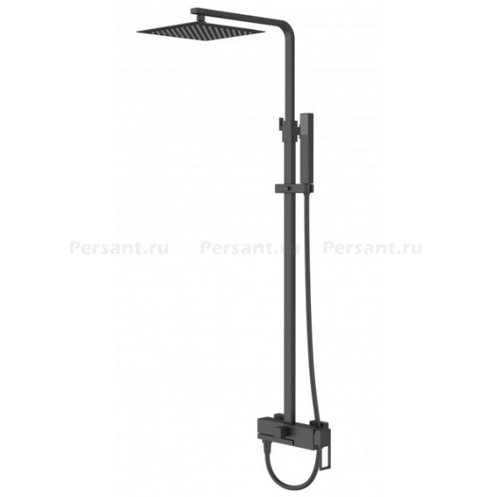 Душевая стойка BelBagno Luce LUC-VSCM-NERO черная
