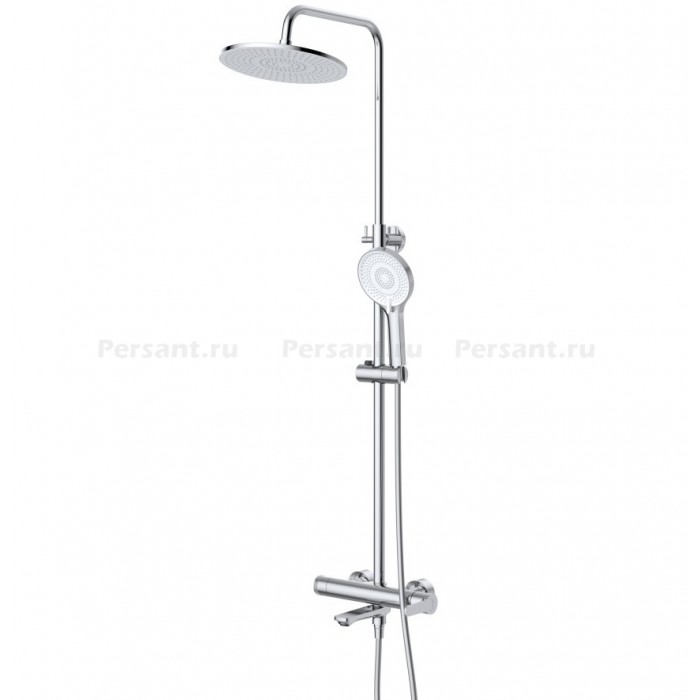 Душевая стойка Cezares Lux со смесителем, хром LUX-CVD-01