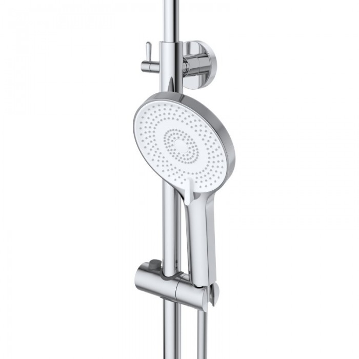 Душевая стойка Cezares Lux со смесителем, хром LUX-CVD-01