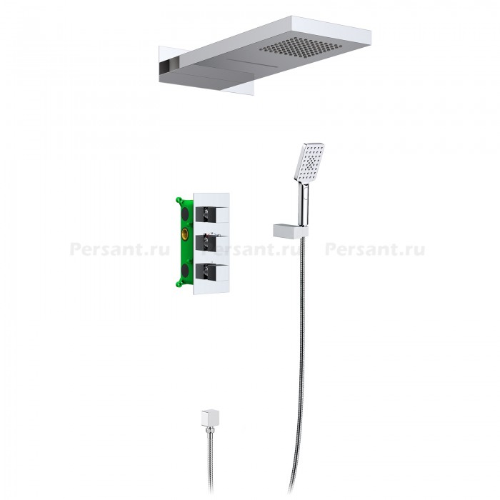 Душевой комплект Timo Petruma SX-5039/00SM с термостатом, хром