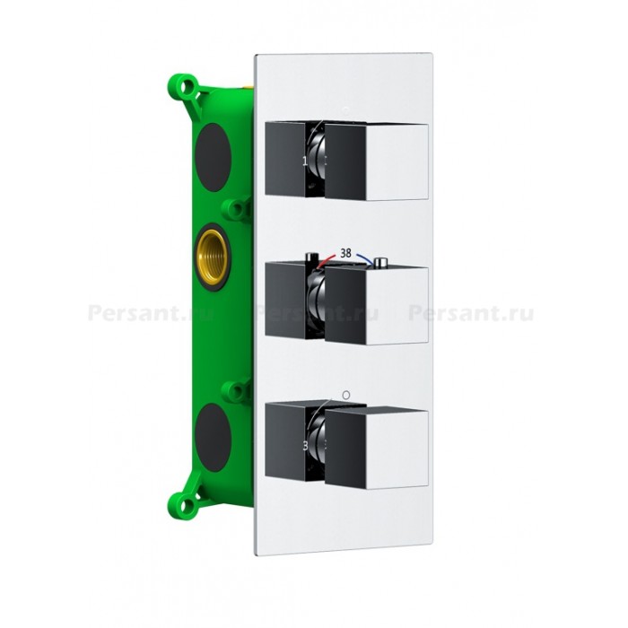 Душевой комплект Timo Petruma SX-5039/00SM с термостатом, хром