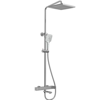 Душевая стойка Vincea Cube VSFS-1C1CH хром