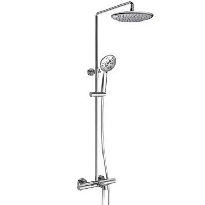 Душевая стойка Vincea Desire VSFS-1D1TCH хром, с термостатом