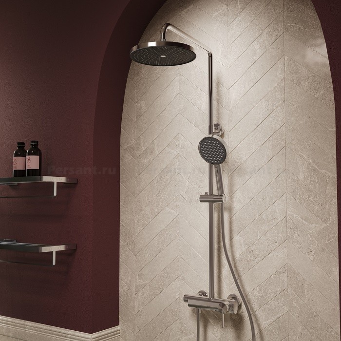 Душевая стойка Vincea TG VSFS-5TG1CH хром