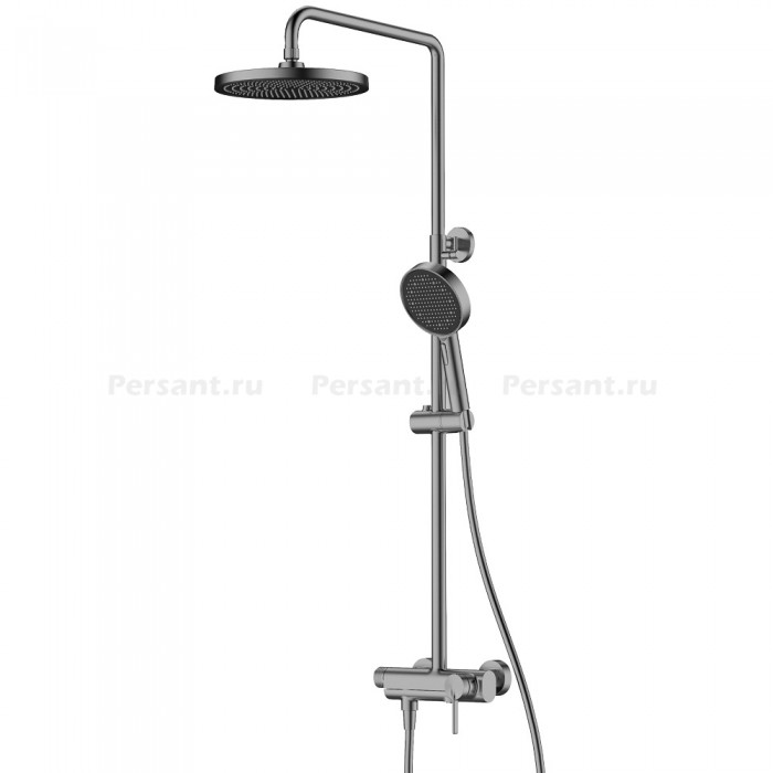 Душевая стойка Vincea TG VSFS-5TG1GM вороненая сталь