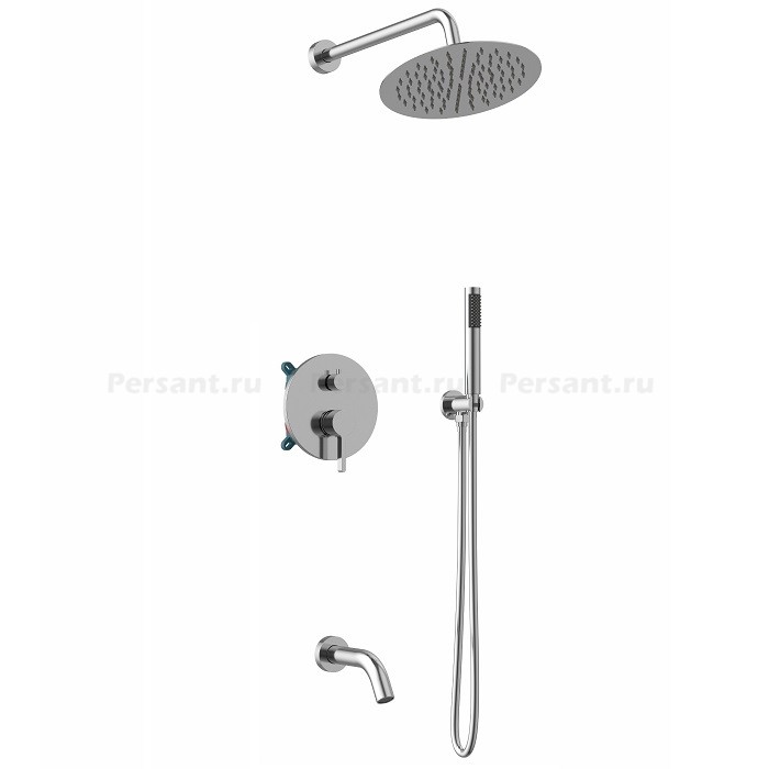 Душевой комплект Vincea Villa VSFW-1VL3CH хром, 3 режима