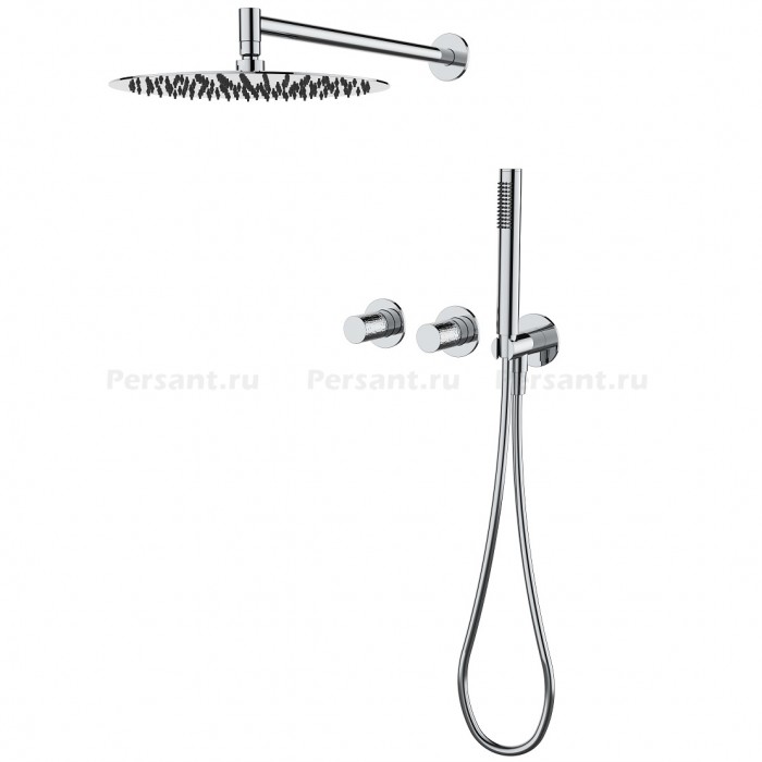 Душевой комплект Vincea Aura VSFW-6AU1CH хром, 2 режима