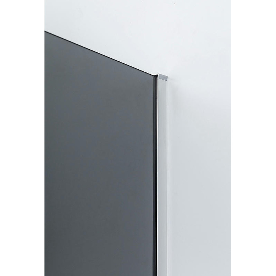 Душевой уголок Cezares Slider 75x95 SLIDER-AH-2-70/80-90/100-GRIGIO-Cr профиль хром стекло серое