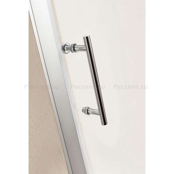 Душевой уголок Cezares Eco 100x100 ECO-O-AS-2-100-C-Cr профиль Хром стекло прозрачное