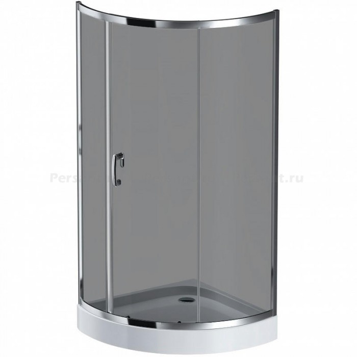 Душевой уголок AM.PM Like  90x90 W83UG-315-090CG профиль хром, стекло тонированное