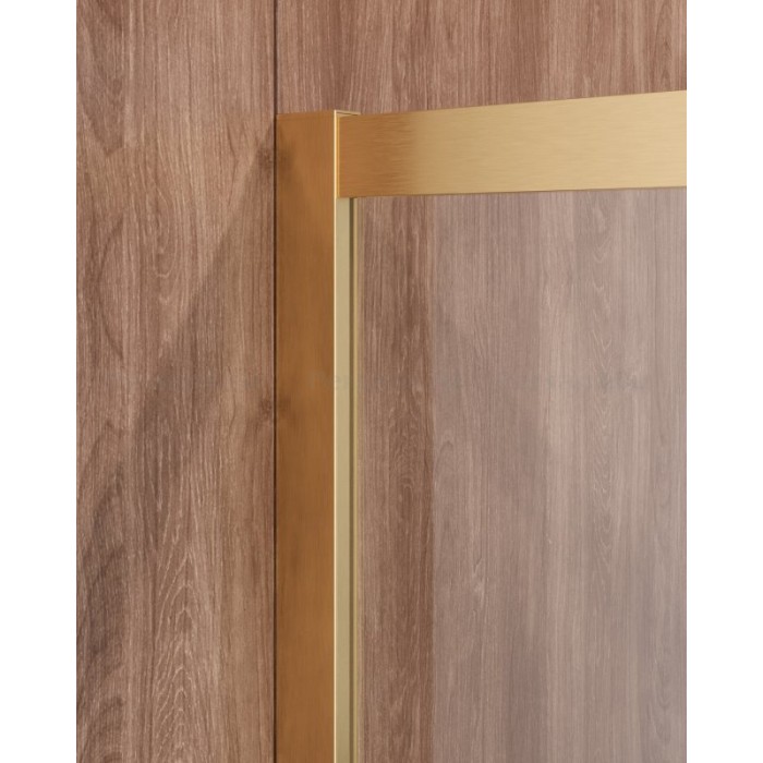 Душевой уголок Cezares Molveno 120x90 MOLVENO-AH-11-120/90-C-BORO-IV золото брашированное стекло прозрачное