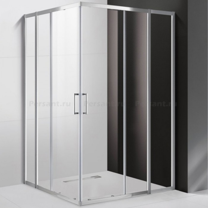 Душевой уголок Cezares Molveno 120х110 MOLVENO-AH-22-120/110-C-Cr-IV профиль хром стекло прозрачное