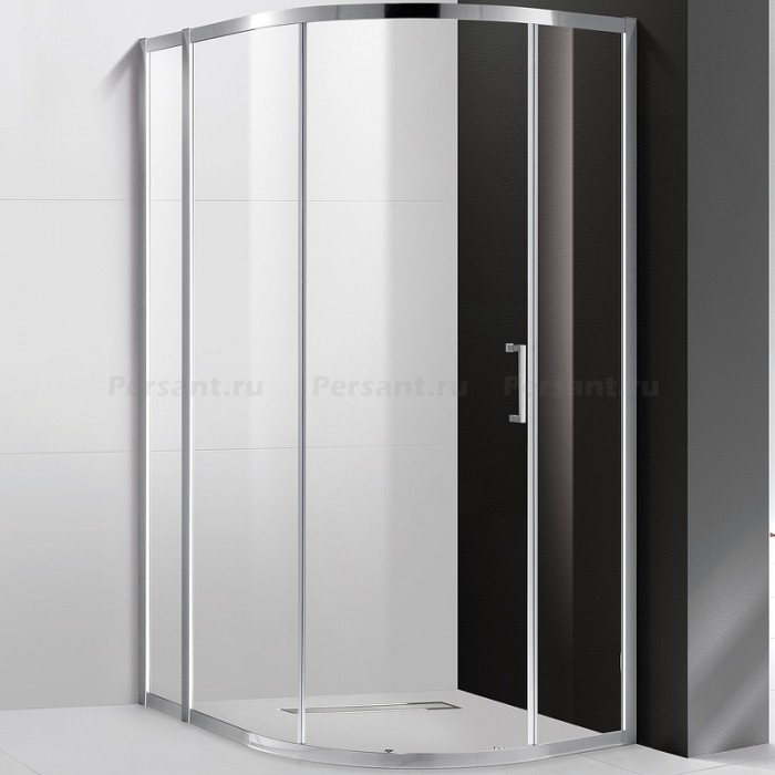 Душевой уголок Cezares Molveno 120x90 MOLVENO-RH-1-120/90-C-Cr-IV профиль хром стекло прозрачное