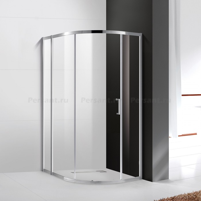 Душевой уголок Cezares Molveno 120x90 MOLVENO-RH-1-120/90-C-Cr-IV профиль хром стекло прозрачное