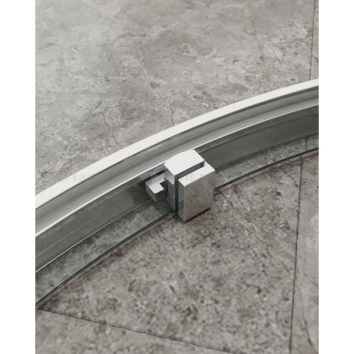 Душевой уголок Cezares Molveno 120x110 MOLVENO-RH-11-120/110-C-Cr-IV профиль хром стекло прозрачное