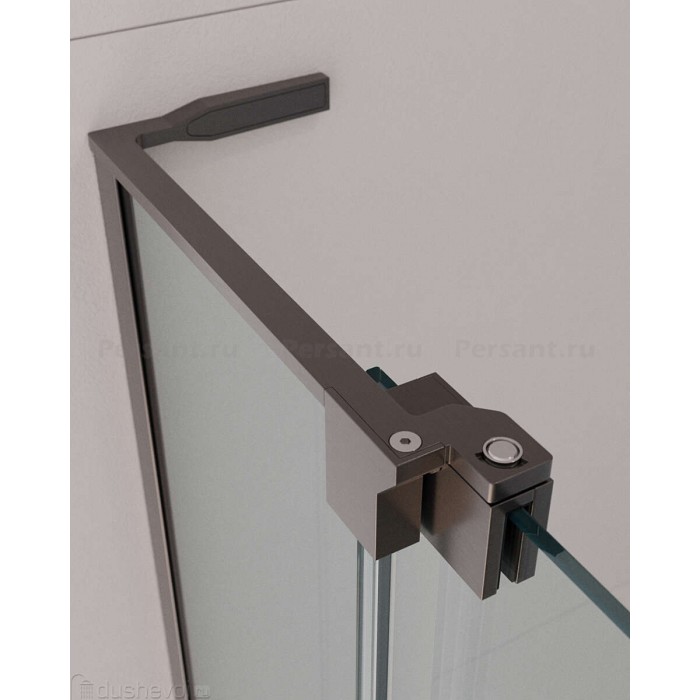Душевой уголок Cezares Slider 90x80 SLIDER-AH-1-80-80/90-C-GM оружейная сталь стекло прозрачное