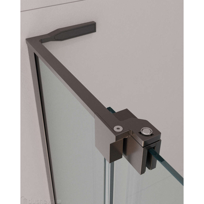 Душевой уголок Cezares Slider 75x105 SLIDER-AH-2-70/80-100/110-C-GM оружейная сталь стекло прозрачное