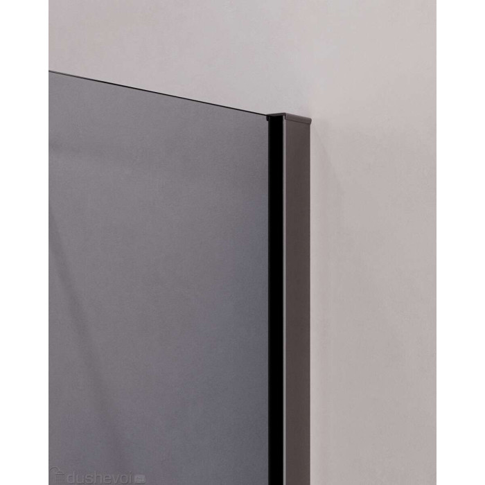 Душевой уголок Cezares Slider 90x80 SLIDER-AH-1-80-90/80-GRIGIO-GM оружейная сталь стекло серое