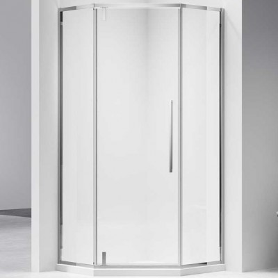 Душевой уголок Vincea Slim-N 90x90 VSP-4SN900CL профиль хром, стекло прозрачное