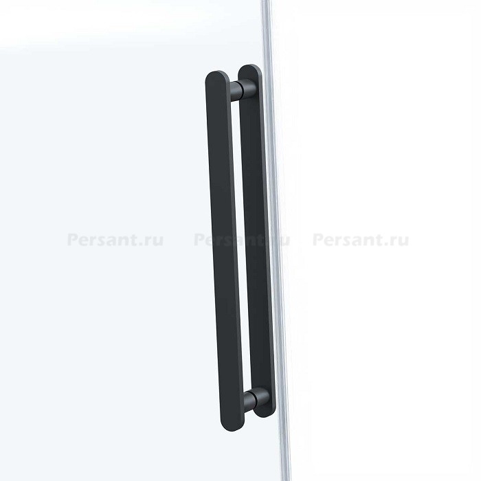 Душевой уголок Vincea Como Soft 120х100 VSR-1CS1012CLB профиль черный, стекло прозрачное