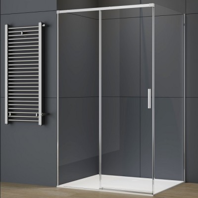 Душевой уголок Vincea Soft 2 140x80 VSR-3SO28014CL профиль хром, стекло прозрачное