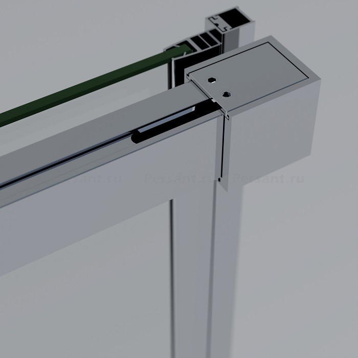 Душевой уголок Vincea Soft 2 100x80 VSR-3SO28010CL профиль хром, стекло прозрачное