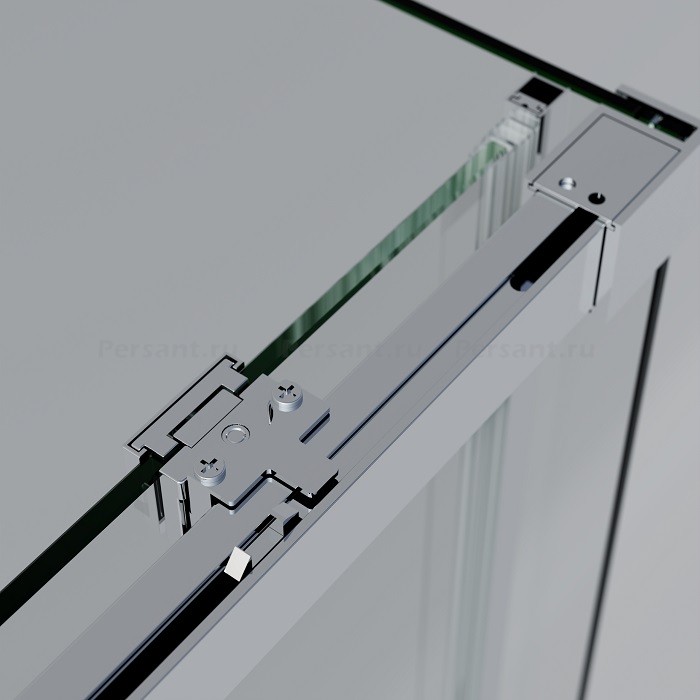 Душевой уголок Vincea Soft 2 100x80 VSR-3SO28010CL профиль хром, стекло прозрачное