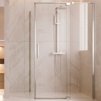 Душевой уголок Vincea Extenza 100/110x100 VSR-4EX101110CL профиль хром, стекло прозрачное