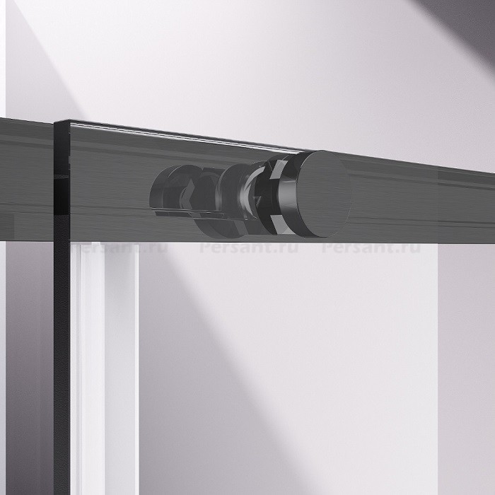 Душевой уголок Vincea Slim-N 110x80 VSR-4SN8011CLGM вороненая сталь, стекло прозрачное