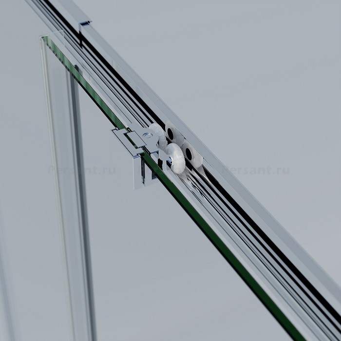 Душевой уголок Vincea Rapid-N 100x80 VSS-3RN8010E10CL профиль хром, стекло прозрачное