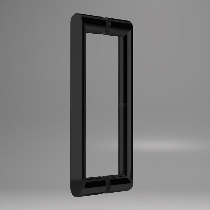 Душевой уголок Vincea Dice 110x100 VSR-4D1011CLB профиль черный, стекло прозрачное