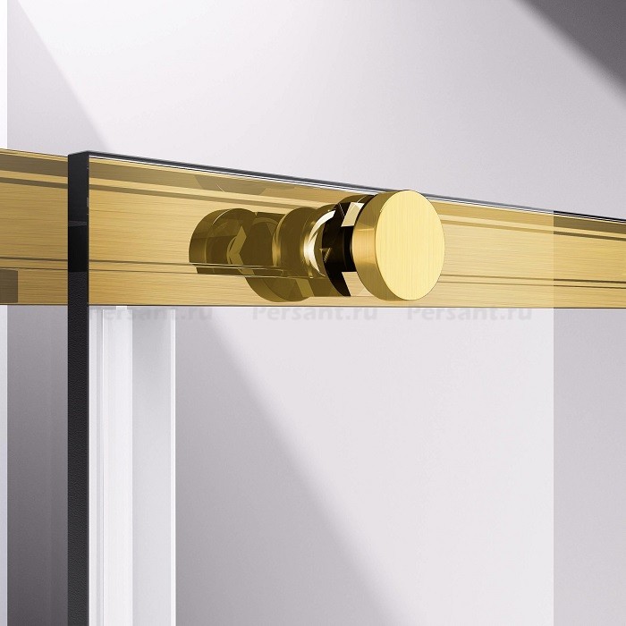 Душевой уголок Vincea Slim-N 100x80 VSS-4SN8010CLG золото брашированное, стекло прозрачное