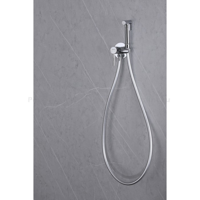 Гигиенический душ со смесителем ABBER Wasser Kreis AF8125 хром