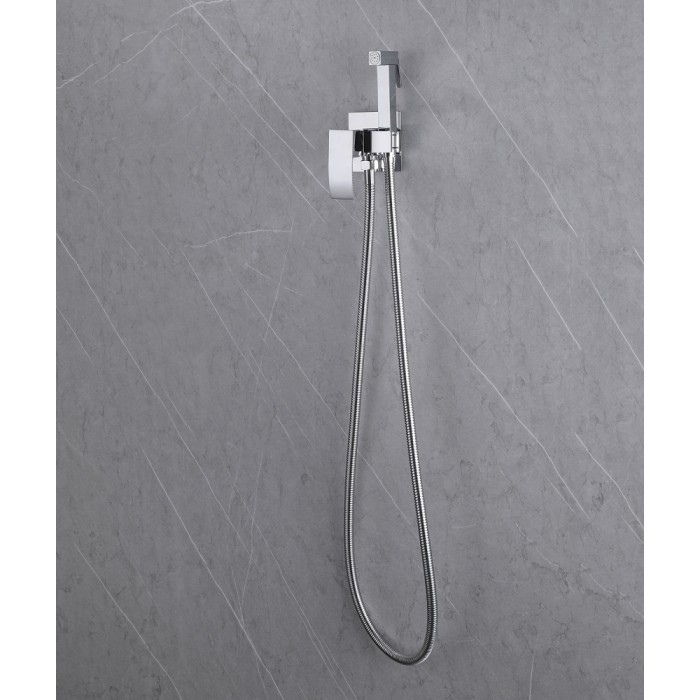 Гигиенический душ со смесителем ABBER Wasserfall AF8625 хром