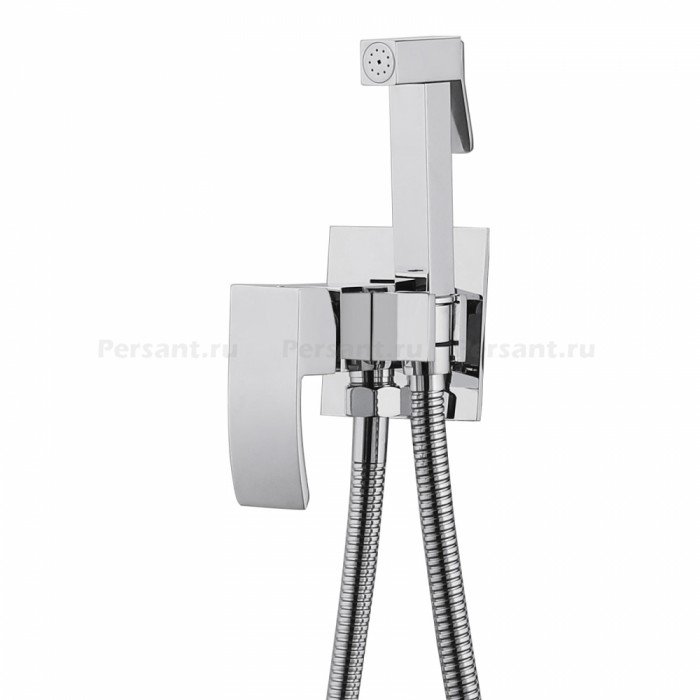 Гигиенический душ со смесителем ABBER Wasserfall AF8625 хром