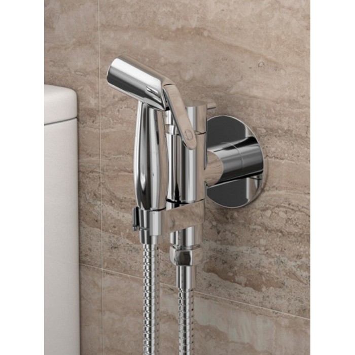 Гигиенический душ со смесителем Bravat Eler D9137CP-RUS хром